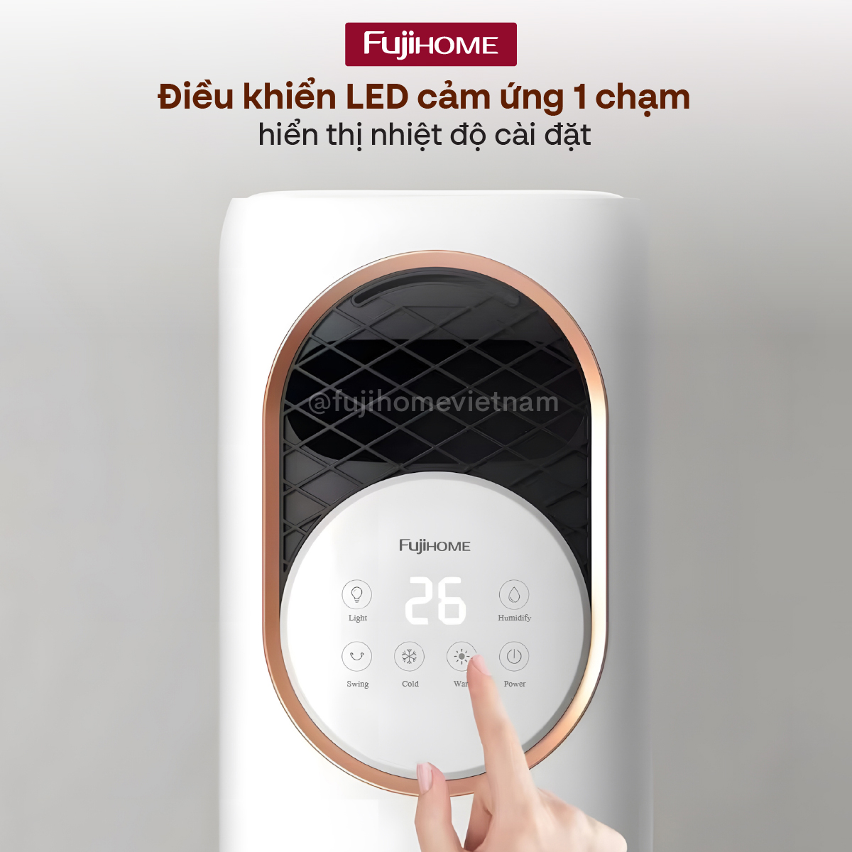 Hình ảnh chi tiết Quạt Làm Mát, Sưởi Ấm và Tạo ẩm 4 mùa Fujihome AC01 - Ảnh số 26