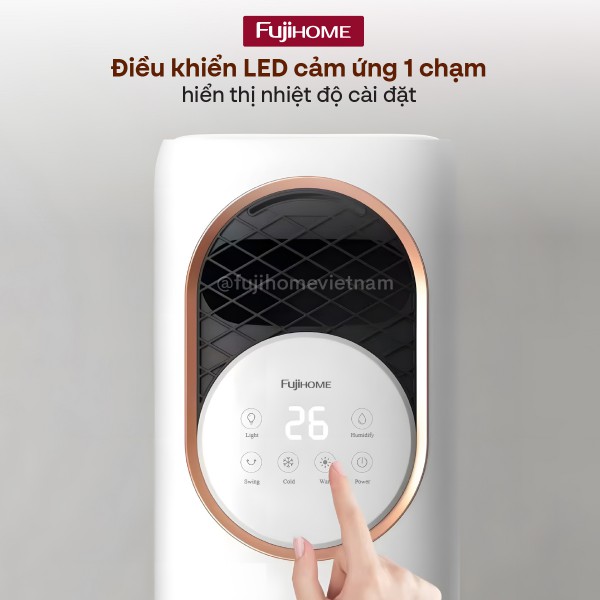 Hình ảnh chi tiết Quạt Làm Mát, Sưởi Ấm và Tạo ẩm 4 mùa Fujihome AC01 - Ảnh số 6