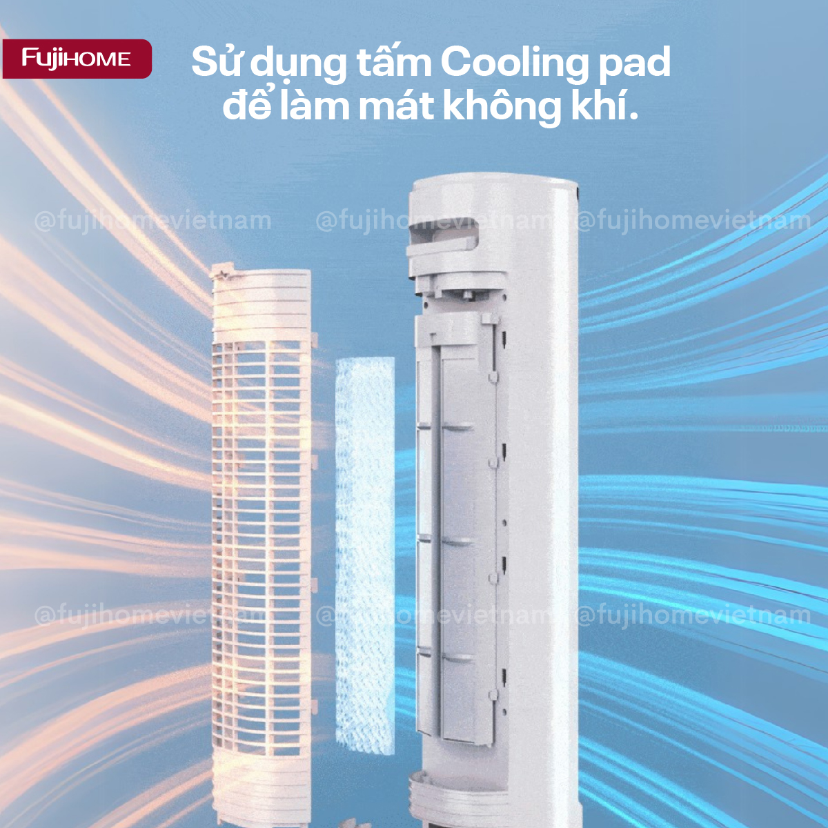 Hình ảnh chi tiết Quạt điều hòa đa năng Fujihome AC-DT5E. - Ảnh số 22