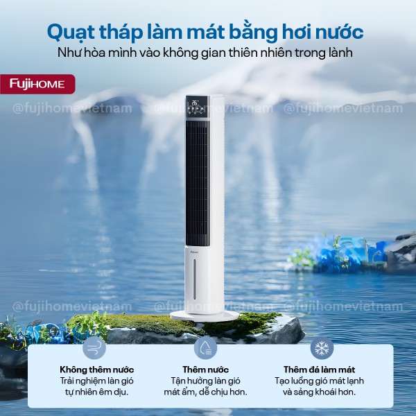 Hình ảnh chi tiết Quạt điều hòa đa năng Fujihome AC-DT5E. - Ảnh số 11