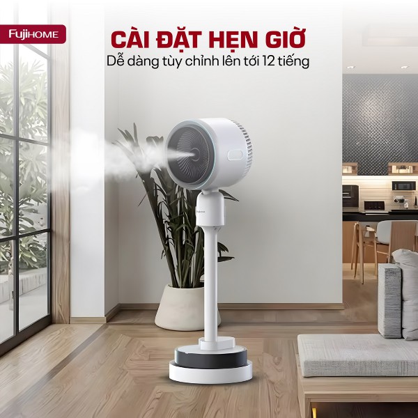 Hình ảnh chi tiết Quạt điều hòa bốn mùa đa năng Fujihome AC707 - Ảnh số 2