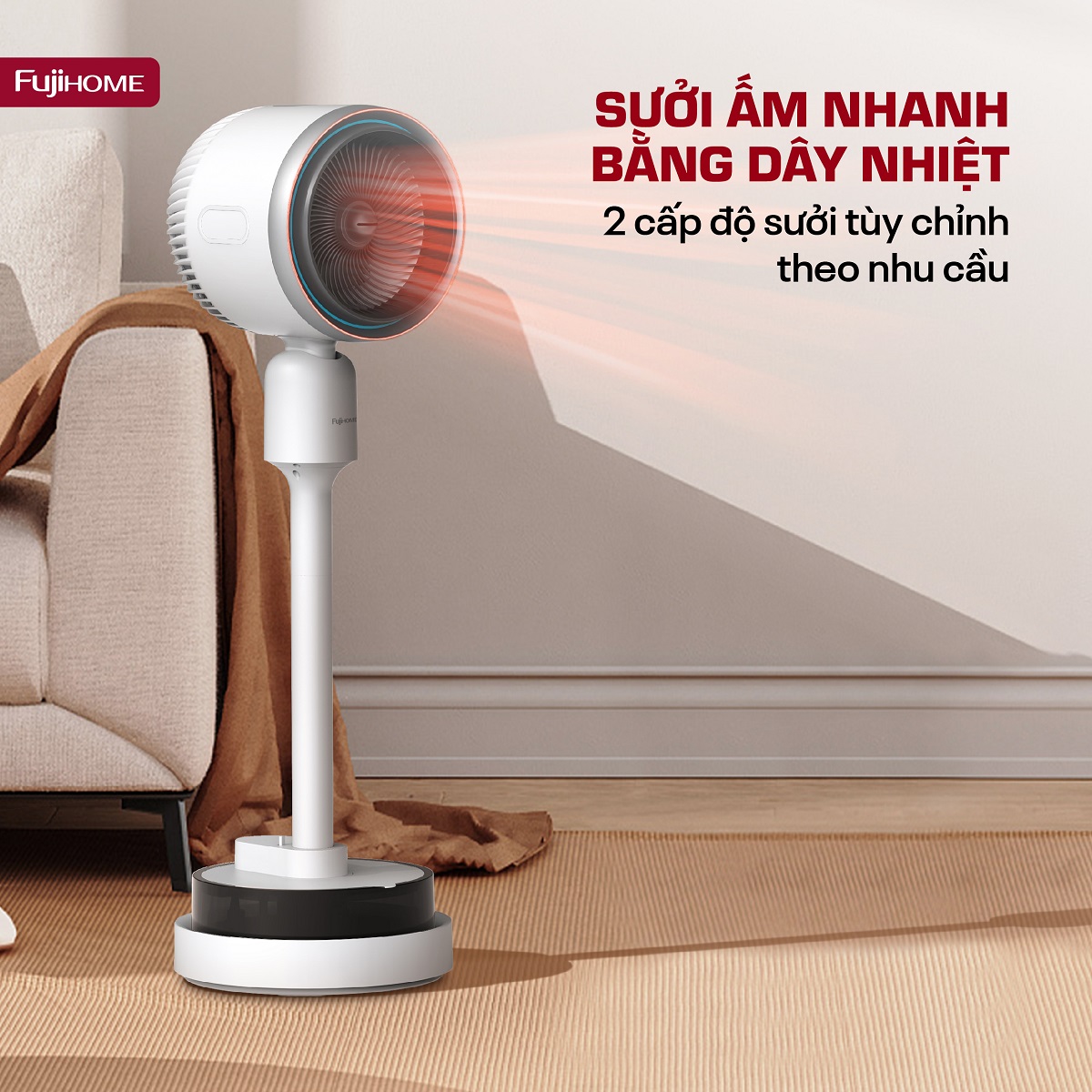 Hình ảnh chi tiết Quạt điều hòa bốn mùa đa năng Fujihome AC707 - Ảnh số 21