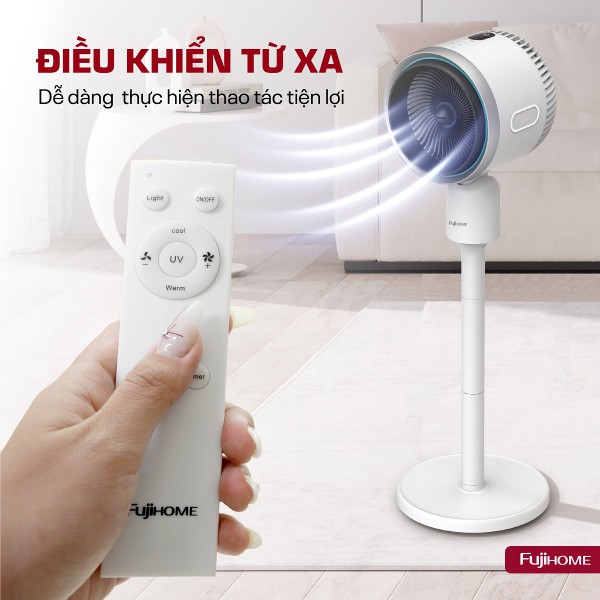 Hình ảnh chi tiết Quạt điều hòa bốn mùa đa năng Fujihome AC707 - Ảnh số 3