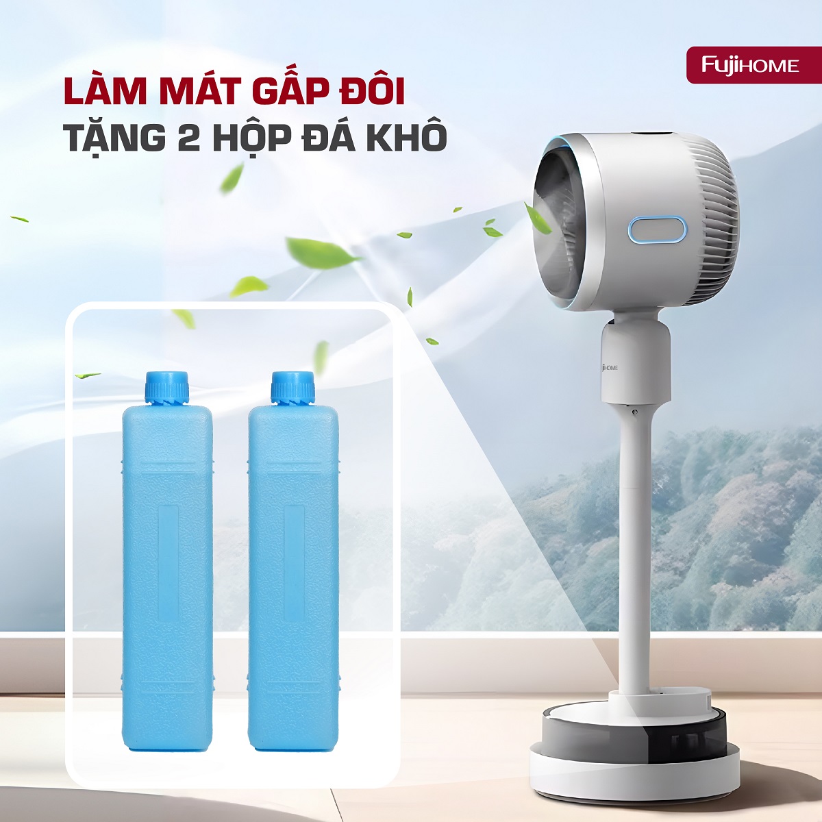 Hình ảnh chi tiết Quạt điều hòa bốn mùa đa năng Fujihome AC707 - Ảnh số 23