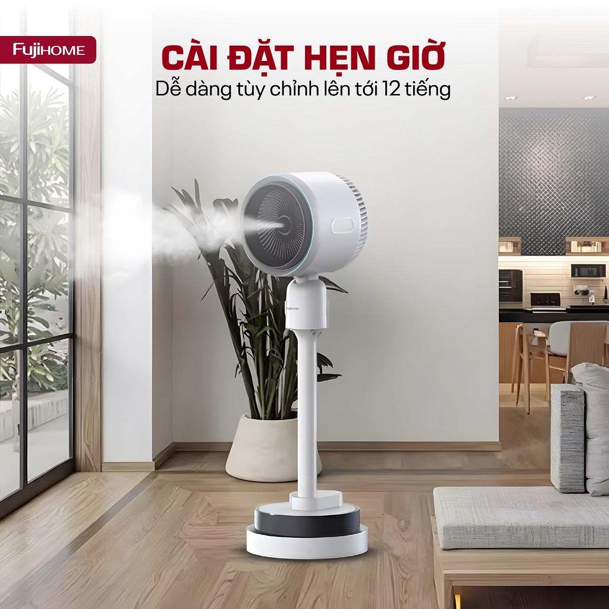 Hình ảnh chi tiết Quạt điều hòa bốn mùa đa năng Fujihome AC707 - Ảnh số 30