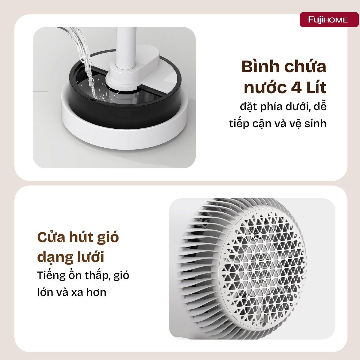 Hình ảnh chi tiết Quạt điều hòa bốn mùa đa năng Fujihome AC707 - Ảnh số 31
