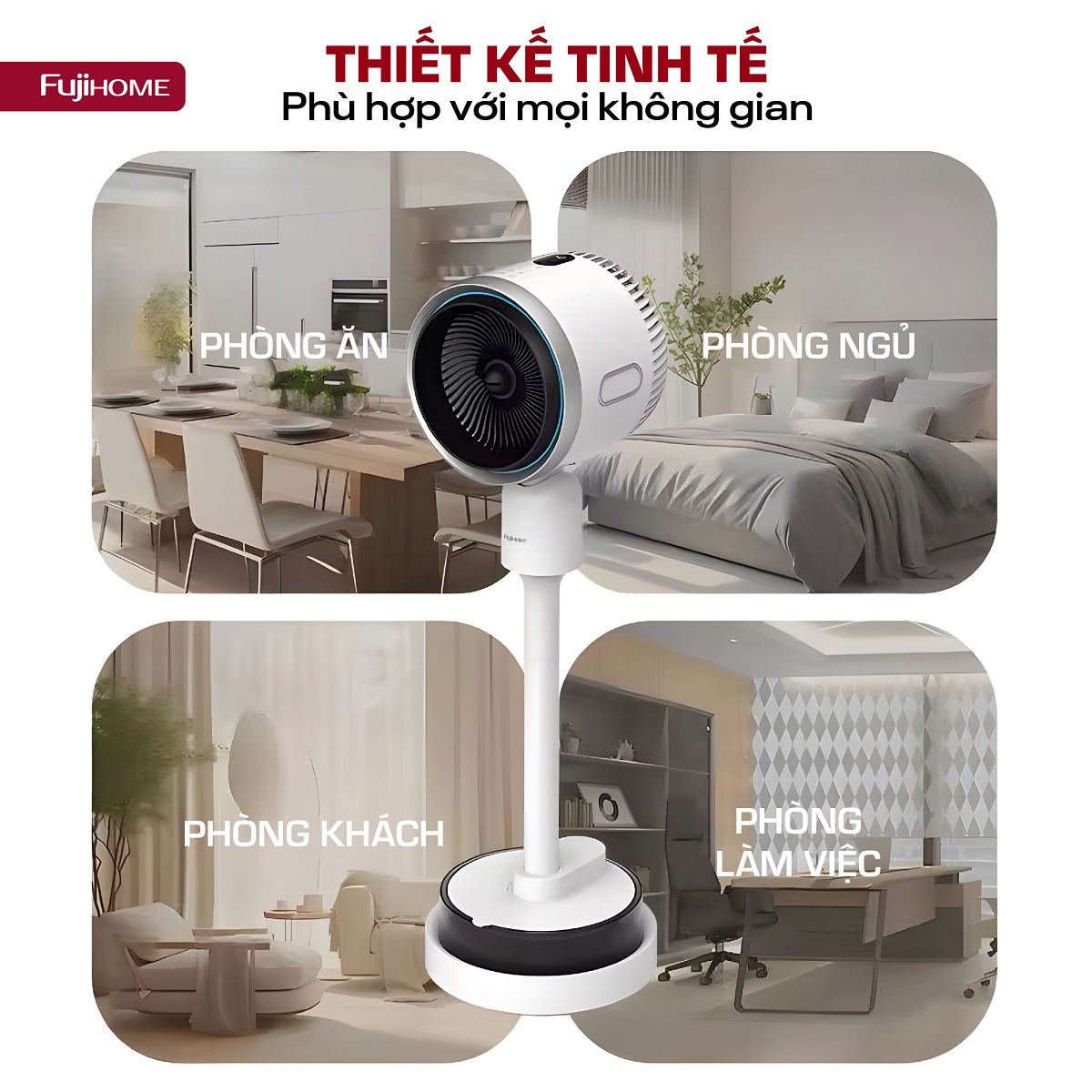 Hình ảnh chi tiết Quạt điều hòa bốn mùa đa năng Fujihome AC707 - Ảnh số 33