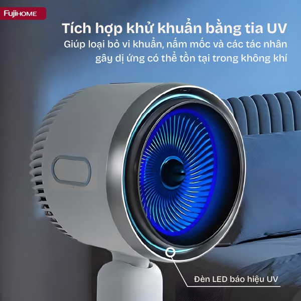Hình ảnh chi tiết Quạt điều hòa bốn mùa đa năng Fujihome AC707 - Ảnh số 9
