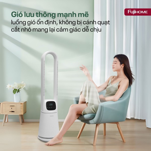 Hình ảnh chi tiết Quạt không cánh lọc không khí khử khuẩn Anion+ UV, WIFI BF065-B/W - Ảnh số 7