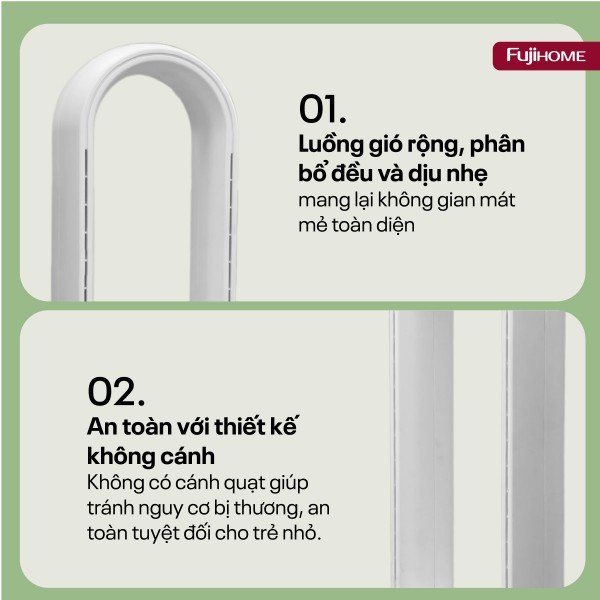 Hình ảnh chi tiết Quạt không cánh lọc không khí khử khuẩn Anion+ UV, WIFI BF065-B/W - Ảnh số 8