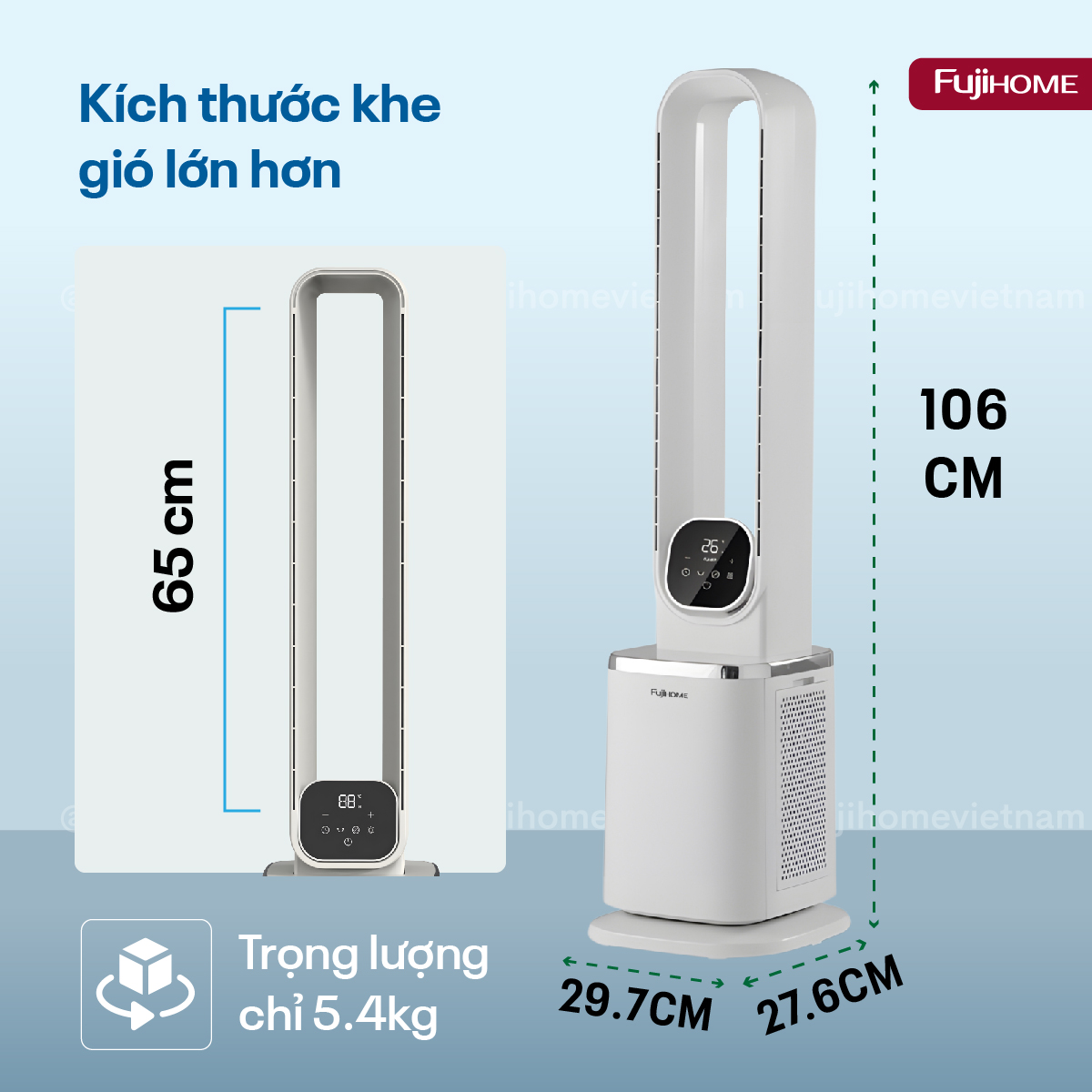Hình ảnh chi tiết Quạt không cánh tích hợp lọc không khí cao cấp HEPA và Ion BF-05R-HEPA - Ảnh số 21