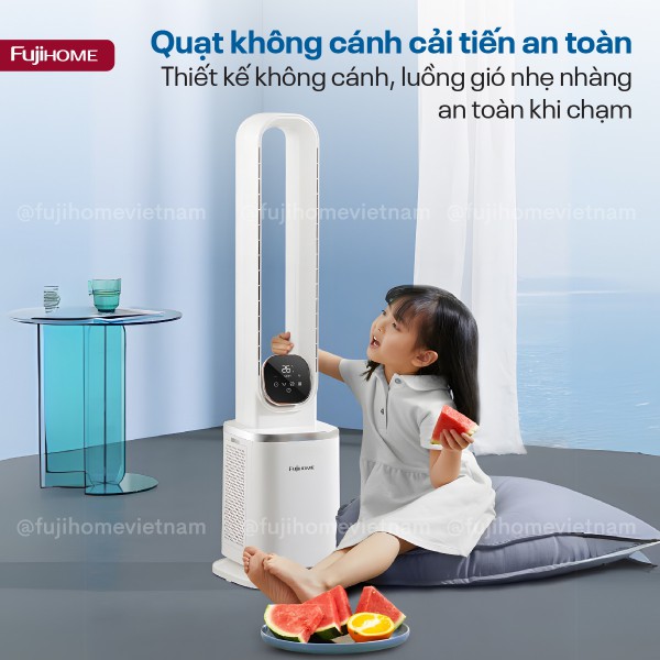 Hình ảnh chi tiết Quạt không cánh tích hợp lọc không khí cao cấp HEPA và Ion BF-05R-HEPA - Ảnh số 3