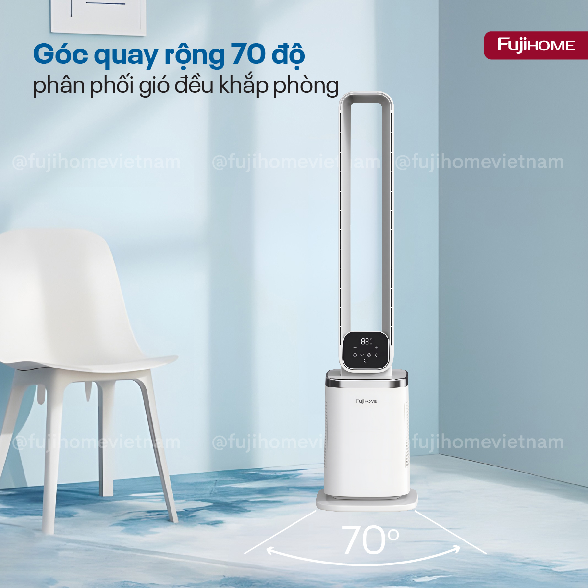 Hình ảnh chi tiết Quạt không cánh tích hợp lọc không khí cao cấp HEPA và Ion BF-05R-HEPA - Ảnh số 24