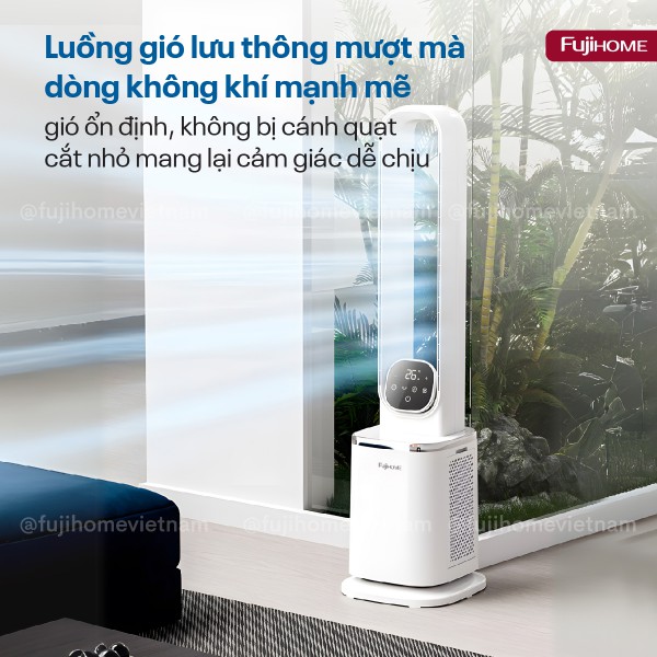 Hình ảnh chi tiết Quạt không cánh tích hợp lọc không khí cao cấp HEPA và Ion BF-05R-HEPA - Ảnh số 4