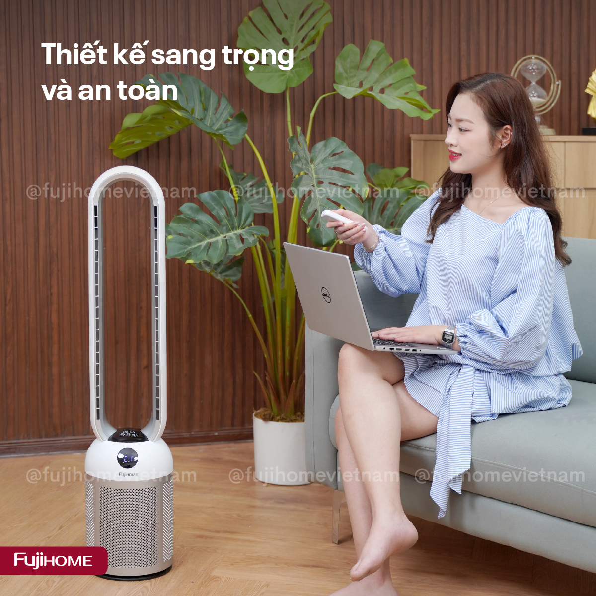 Hình ảnh chi tiết Quạt không cánh tích hợp lọc không khí bằng HEPA , Ion bạc BF307DC - Ảnh số 25