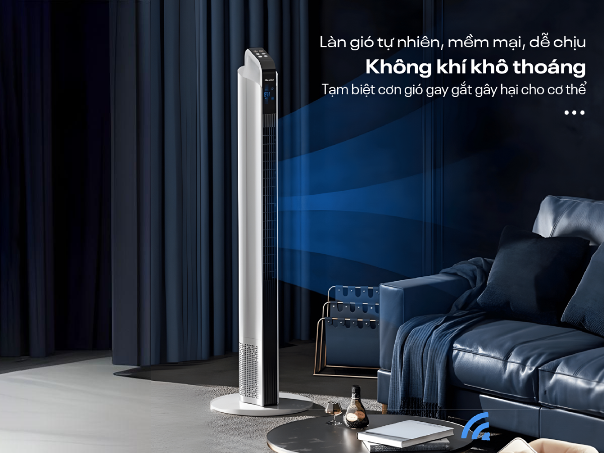 Hình ảnh chi tiết Quạt tháp (quạt không cánh) cao cấp điện tử Fujihome TF-12HE - Ảnh số 14