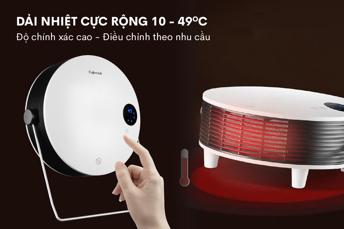 Hình ảnh chi tiết Quạt sưởi treo tường nhà tắm Fujihome FHB5000 - Ảnh số 13