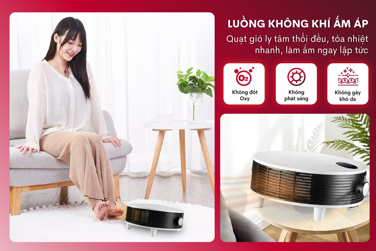 Hình ảnh chi tiết Quạt sưởi treo tường nhà tắm Fujihome FHB5000 - Ảnh số 7