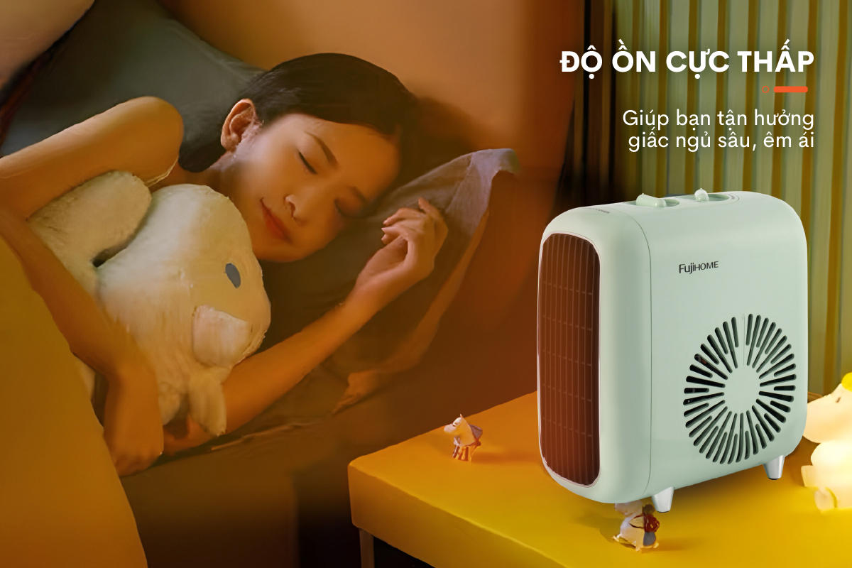 Hình ảnh chi tiết Quạt sưởi gốm mini FUJIHOME FH1200 - Ảnh số 14