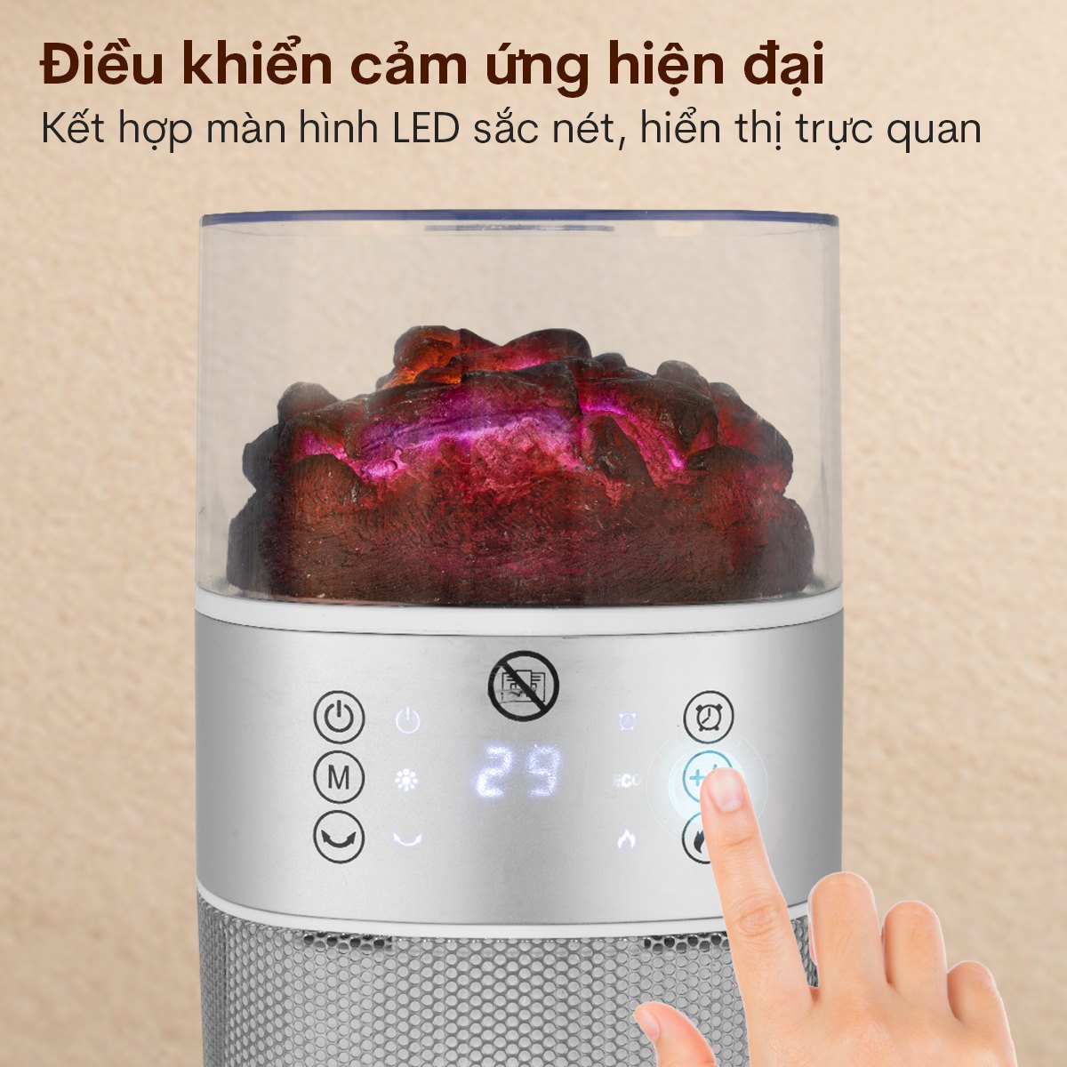 Hình ảnh chi tiết Quạt sưởi gốm Fujihome FH3100E - Ảnh số 20