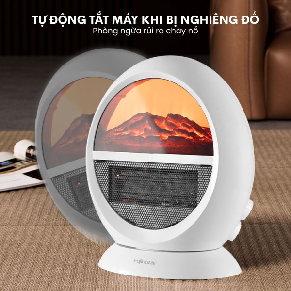 Hình ảnh chi tiết Quạt sưởi để bàn Fujihome FH09 - Ảnh số 5