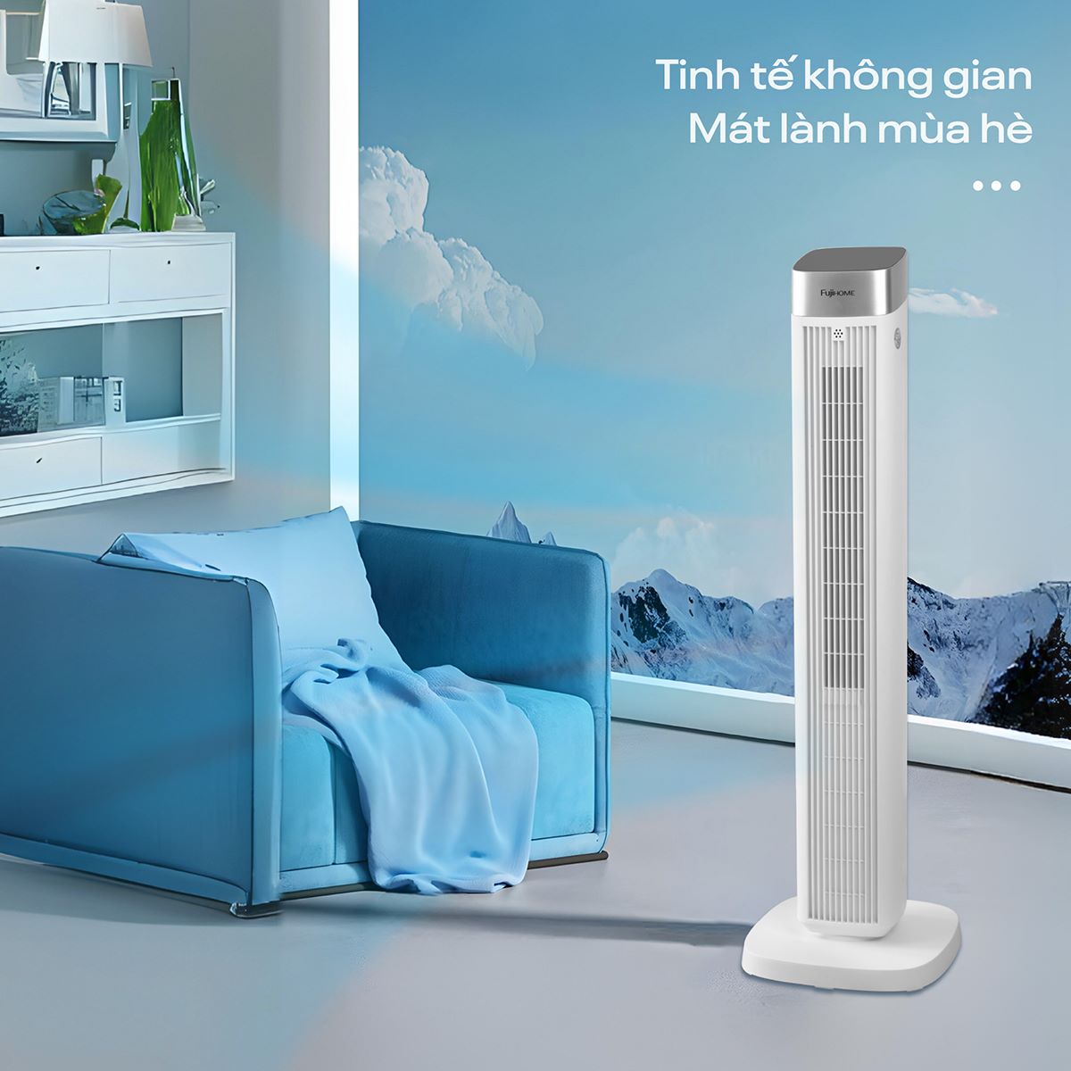 Hình ảnh chi tiết Quạt tháp cao cấp Fujihome TF-51E - Ảnh số 15