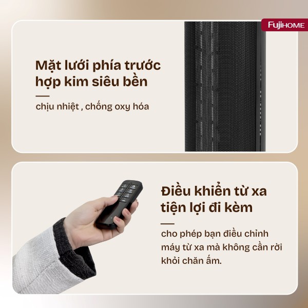 Hình ảnh chi tiết Quạt sưởi gốm Fujihome FH1950 - Ảnh số 12