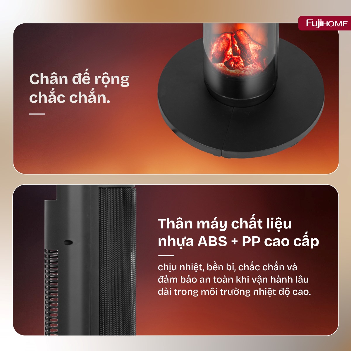 Hình ảnh chi tiết Quạt sưởi gốm Fujihome FH1950 - Ảnh số 21