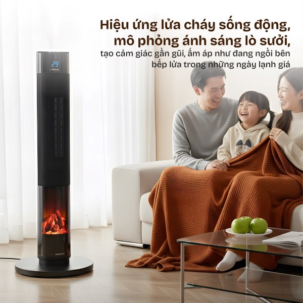 Hình ảnh chi tiết Quạt sưởi gốm Fujihome FH1950 - Ảnh số 3