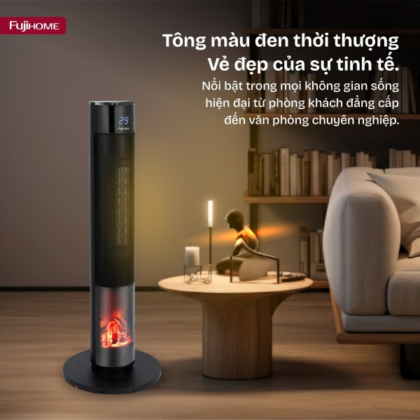 Hình ảnh chi tiết Quạt sưởi gốm Fujihome FH1950 - Ảnh số 7