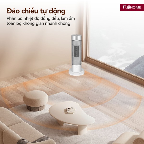Hình ảnh chi tiết Quạt sưởi gốm Fujihome FH3100M - Ảnh số 14