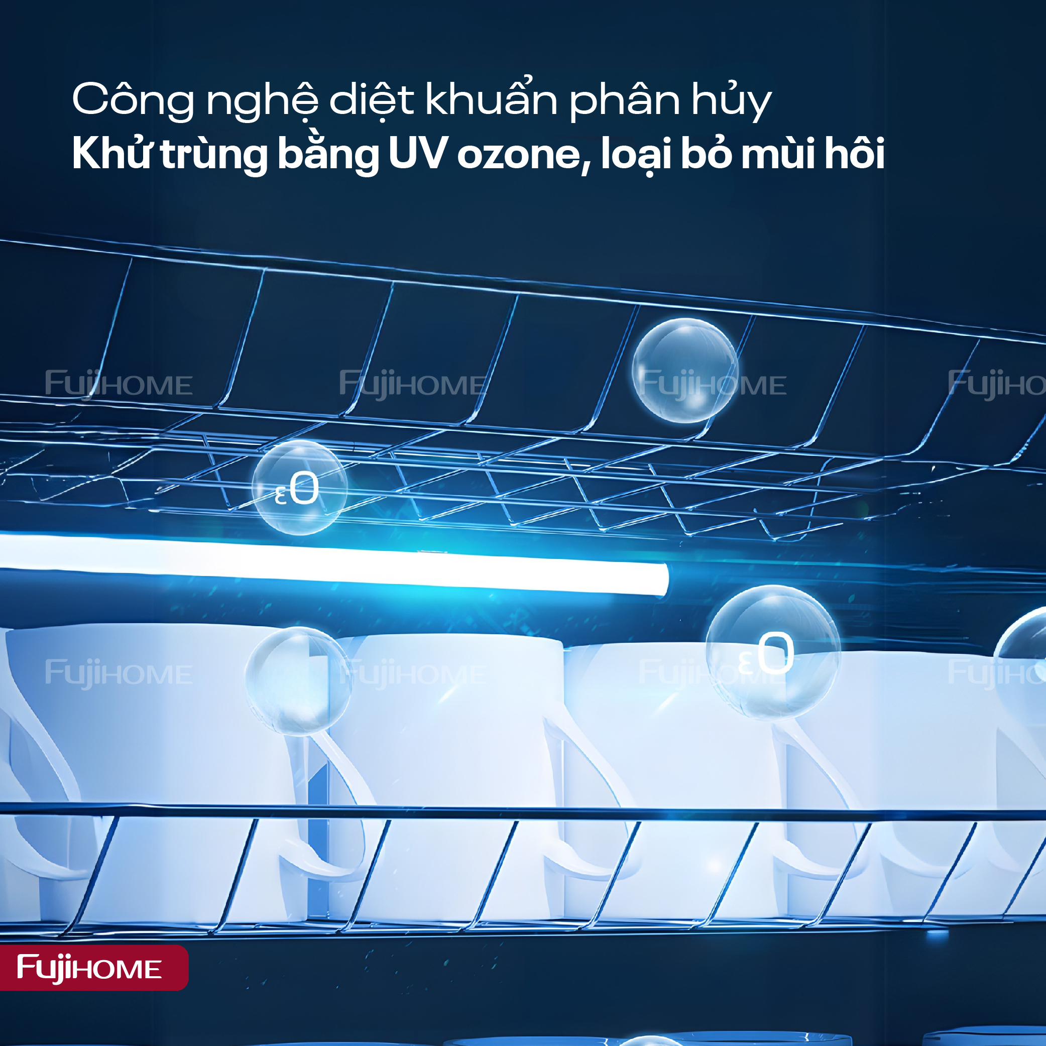 Hình ảnh chi tiết Tủ sấy chén bát tiệt trùng Fujihome DD220 (IMEI) - Ảnh số 21