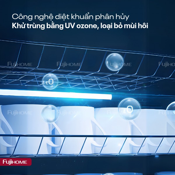 Hình ảnh chi tiết Tủ sấy chén bát tiệt trùng Fujihome DD220 (IMEI) - Ảnh số 4
