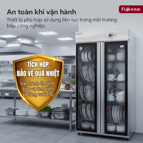 Hình ảnh chi tiết Tủ sấy chén bát tiệt trùng  Fujihome DD300A (IMEI) - Ảnh số 2