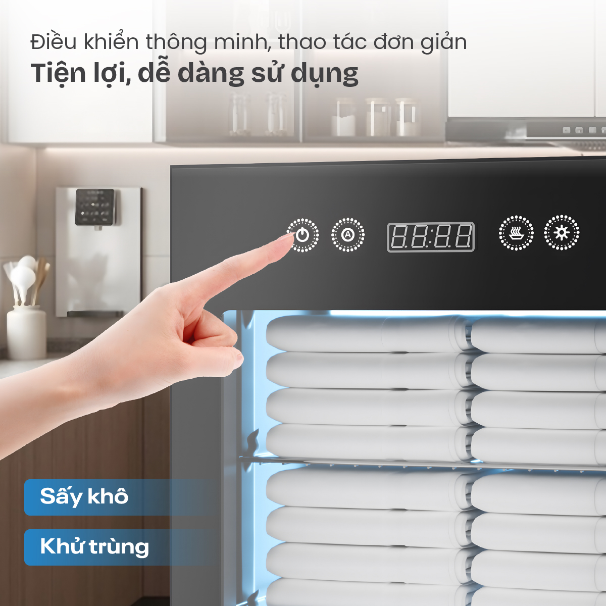 Hình ảnh chi tiết Tủ sấy giày dép khử khuẩn Fujihome SD68 (IMEI) - Ảnh số 6