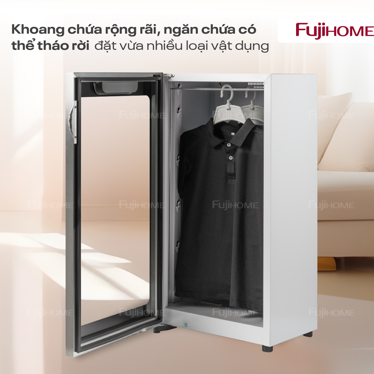 Hình ảnh chi tiết Tủ sấy giày dép khử khuẩn Fujihome SD128 (IMEI) - Ảnh số 12