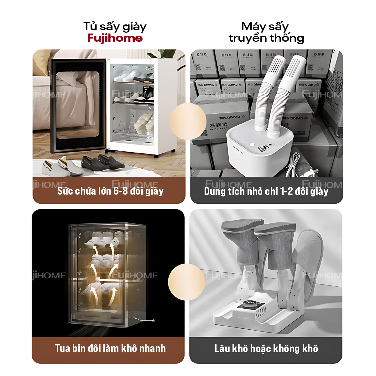 Hình ảnh chi tiết Tủ sấy giày dép khử khuẩn Fujihome SD128 (IMEI) - Ảnh số 14