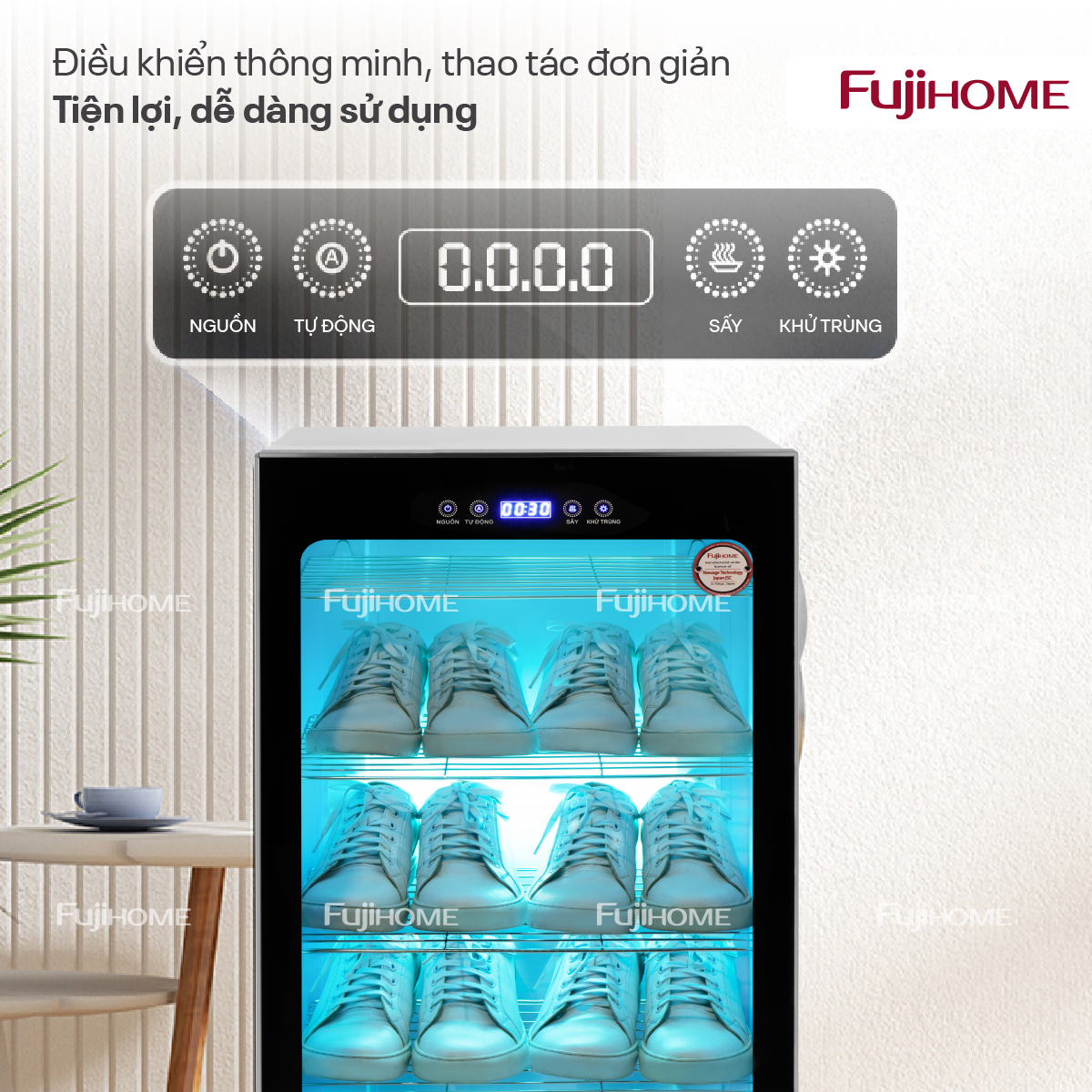 Hình ảnh chi tiết Tủ sấy giày dép khử khuẩn Fujihome SD128 (IMEI) - Ảnh số 17