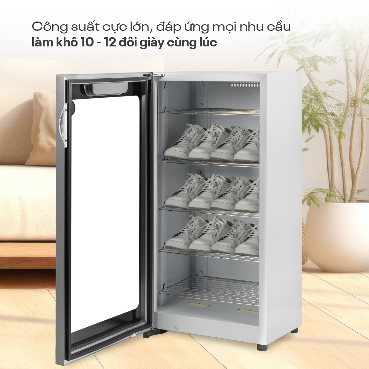 Hình ảnh chi tiết Tủ sấy giày dép khử khuẩn Fujihome SD128 (IMEI) - Ảnh số 11