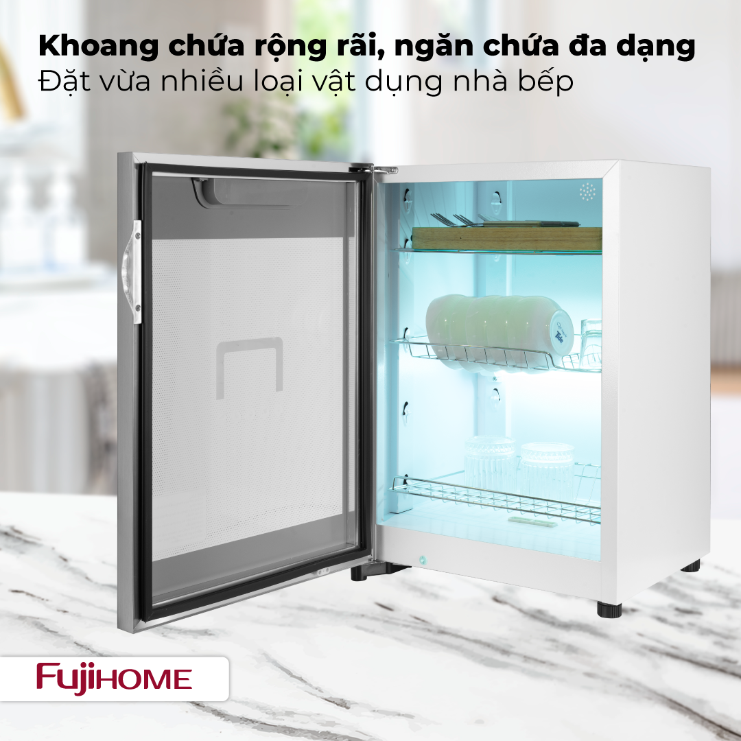 Hình ảnh chi tiết Tủ sấy chén bát tiệt trùng Fujihome DD68 (IMEI) - Ảnh số 3