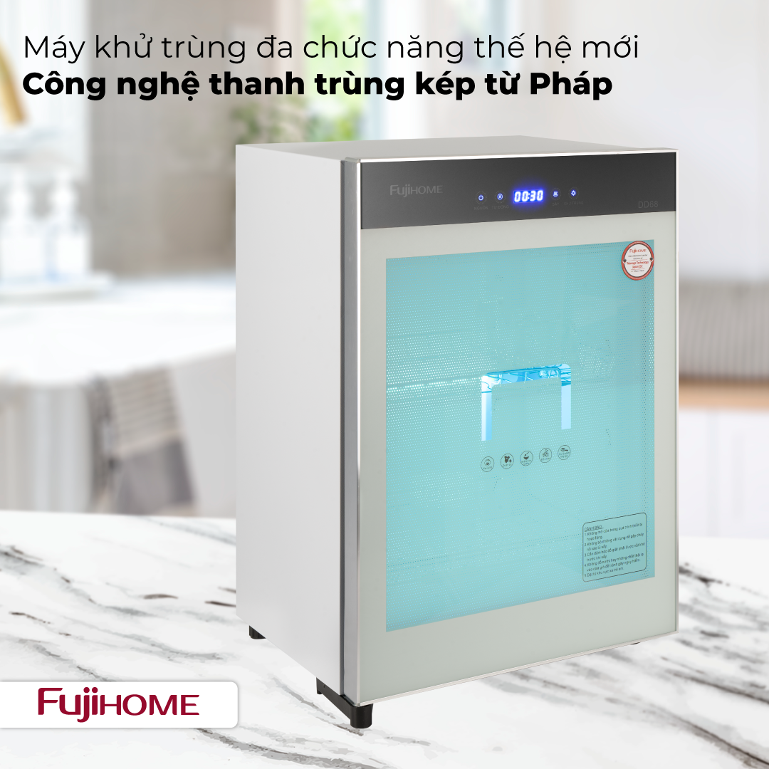 Hình ảnh chi tiết Tủ sấy chén bát tiệt trùng Fujihome DD68 (IMEI) - Ảnh số 4