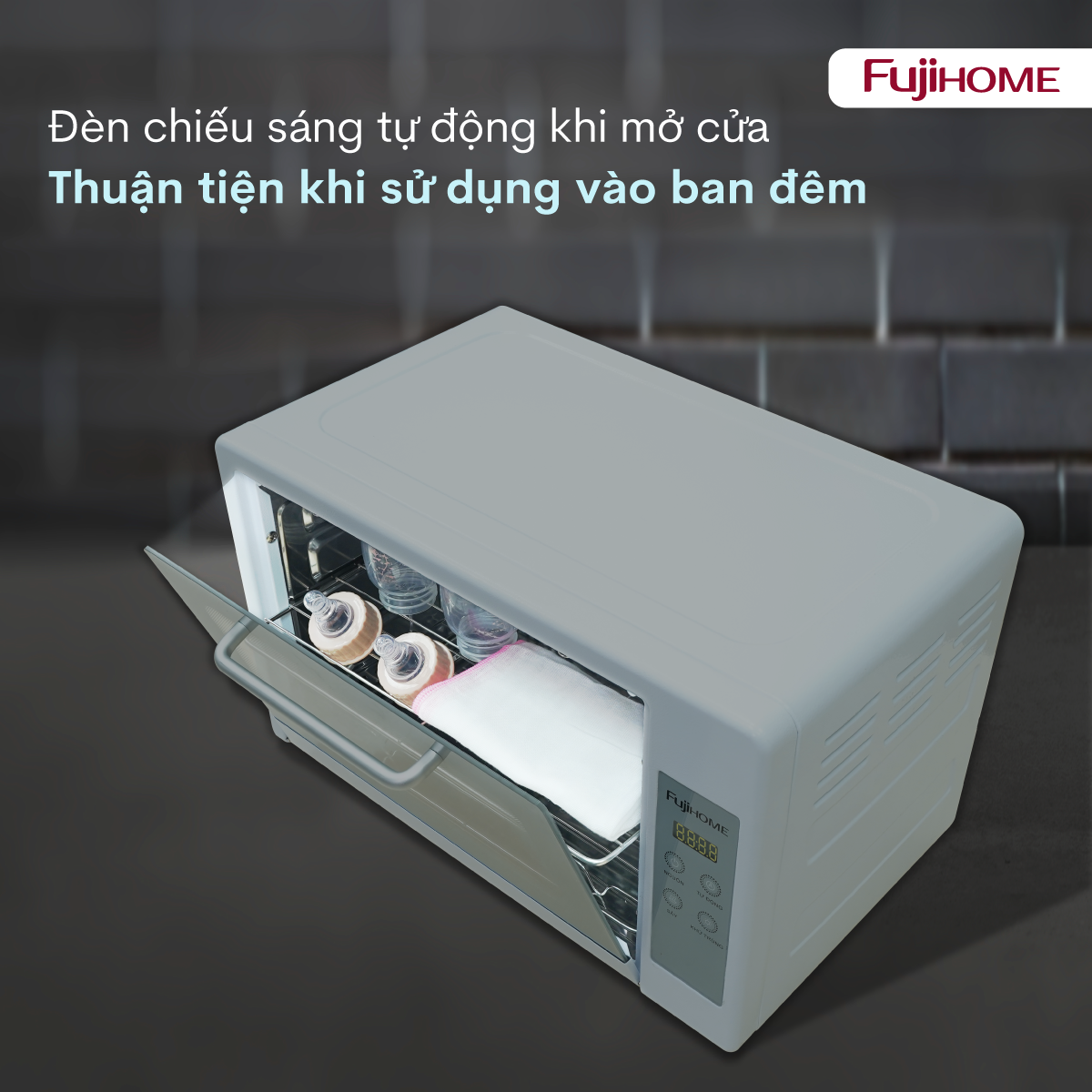 Hình ảnh chi tiết Tủ sấy tiệt trùng đa năng Fujihome DD24 (IMEI) - Ảnh số 17