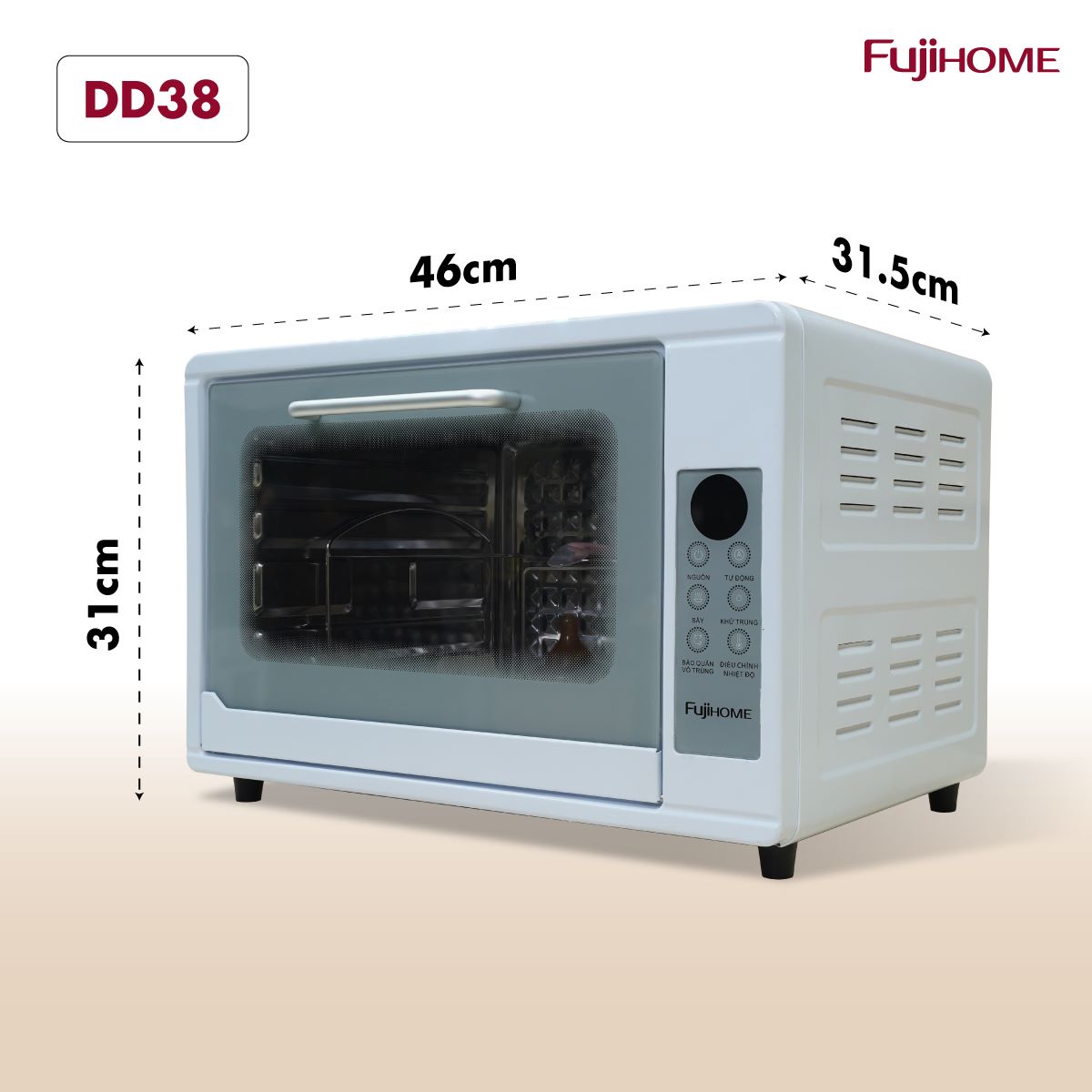 Hình ảnh chi tiết Tủ sấy tiệt trùng đa năng Fujihome DD38 (IMEI) - Ảnh số 22