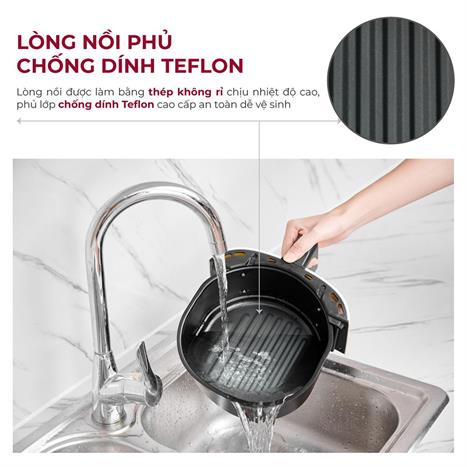 Hình ảnh chi tiết Nồi chiên không dầu mini Fujihome A3 ( 3,2lit) - Ảnh số 5